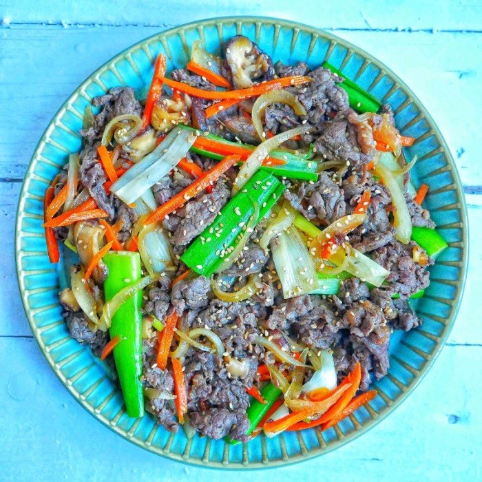 Le secret dingue du <strong>bulgogi de bœuf</strong> : tout le monde planque une canette de jus de poire dans sa <strong>recette de bulgogi</strong> ! 🍐🔥 – 3 versions comparées 1000116661 3
